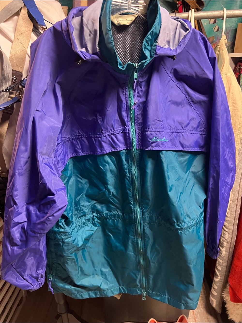 Eddie Bauer Black Mesh Lined Jacket